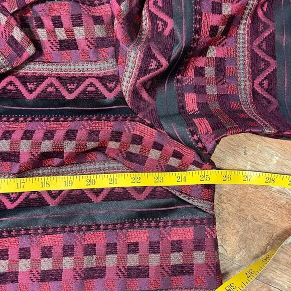 Coldwater Creek Multiprint Textured Blazer Womens 22W Plus Size Art To Wear - Picture 11 of 13